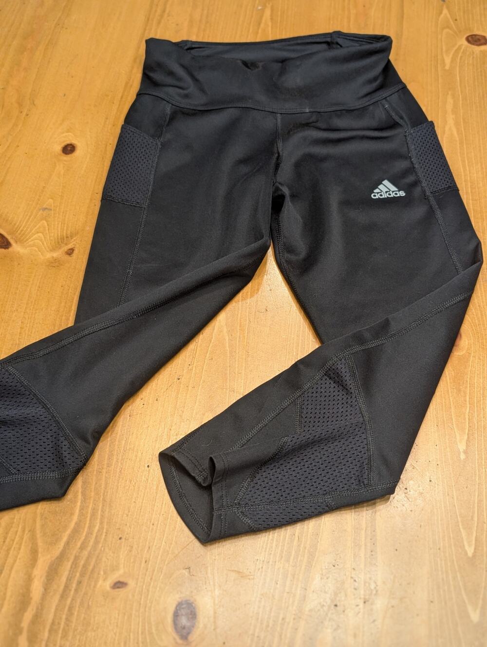 Adidas Running Pants, Leggings, Women's XS, Black, AeroReady, LN
